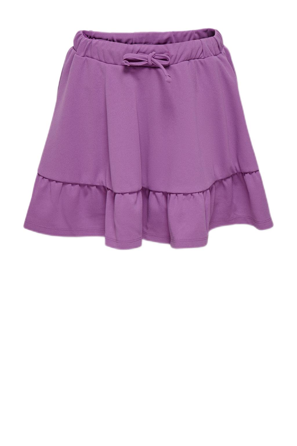 Roze meisjes KIDS ONLY GIRL A-lijn rok gemaakt van polyester en met elastische tailleband met koord