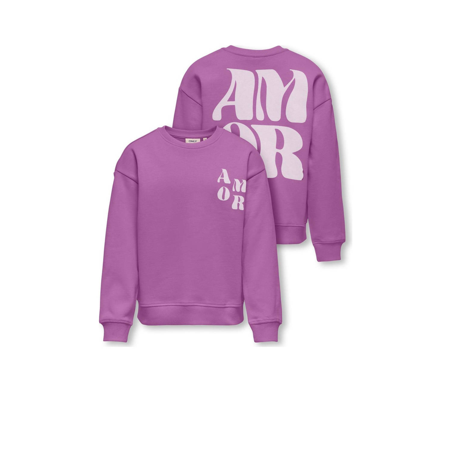 ONLY KIDS GIRL sweater paars