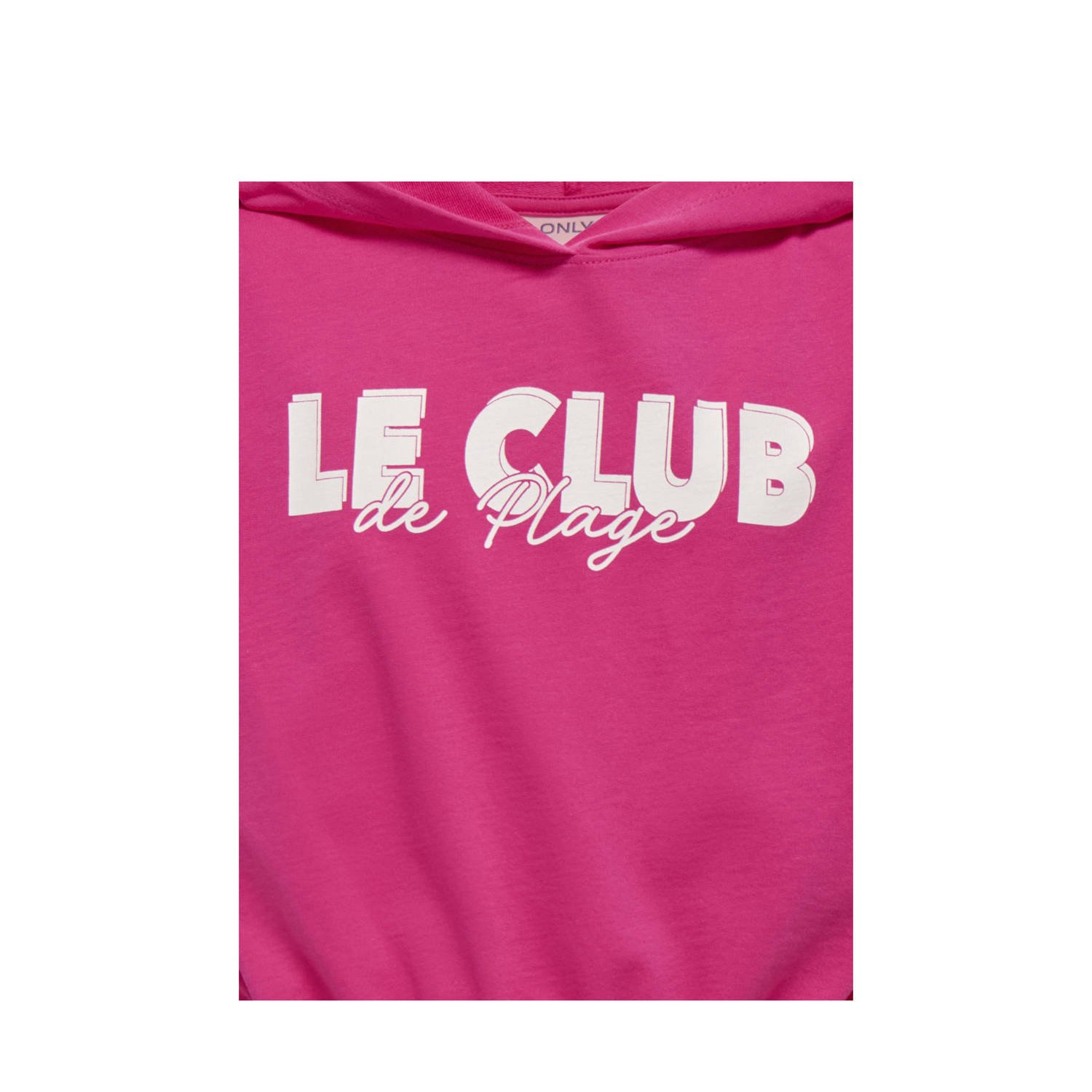 ONLY KIDS GIRL hoodie felroze