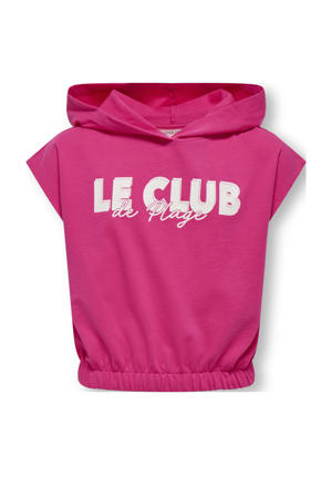 hoodie felroze
