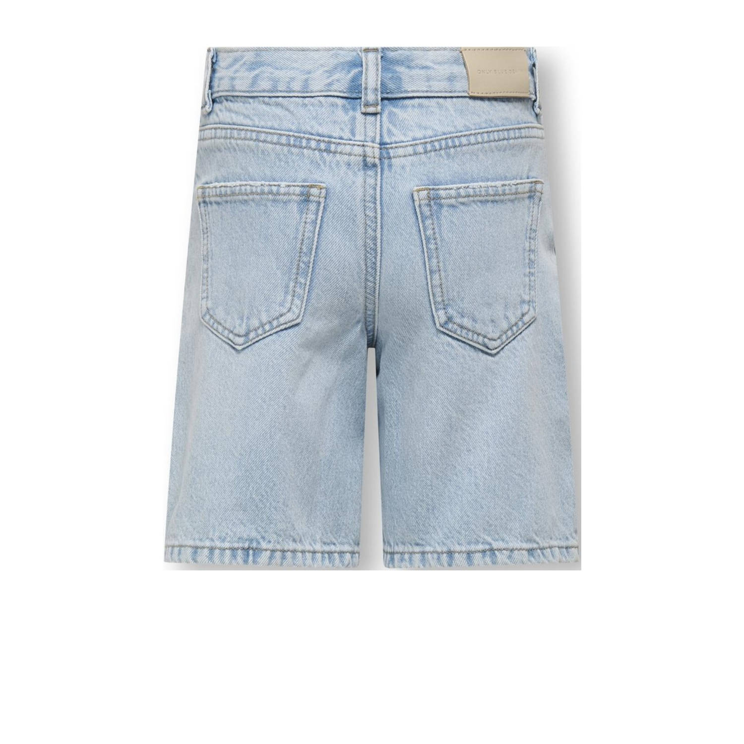 ONLY KIDS GIRL loose denim short light blue denim