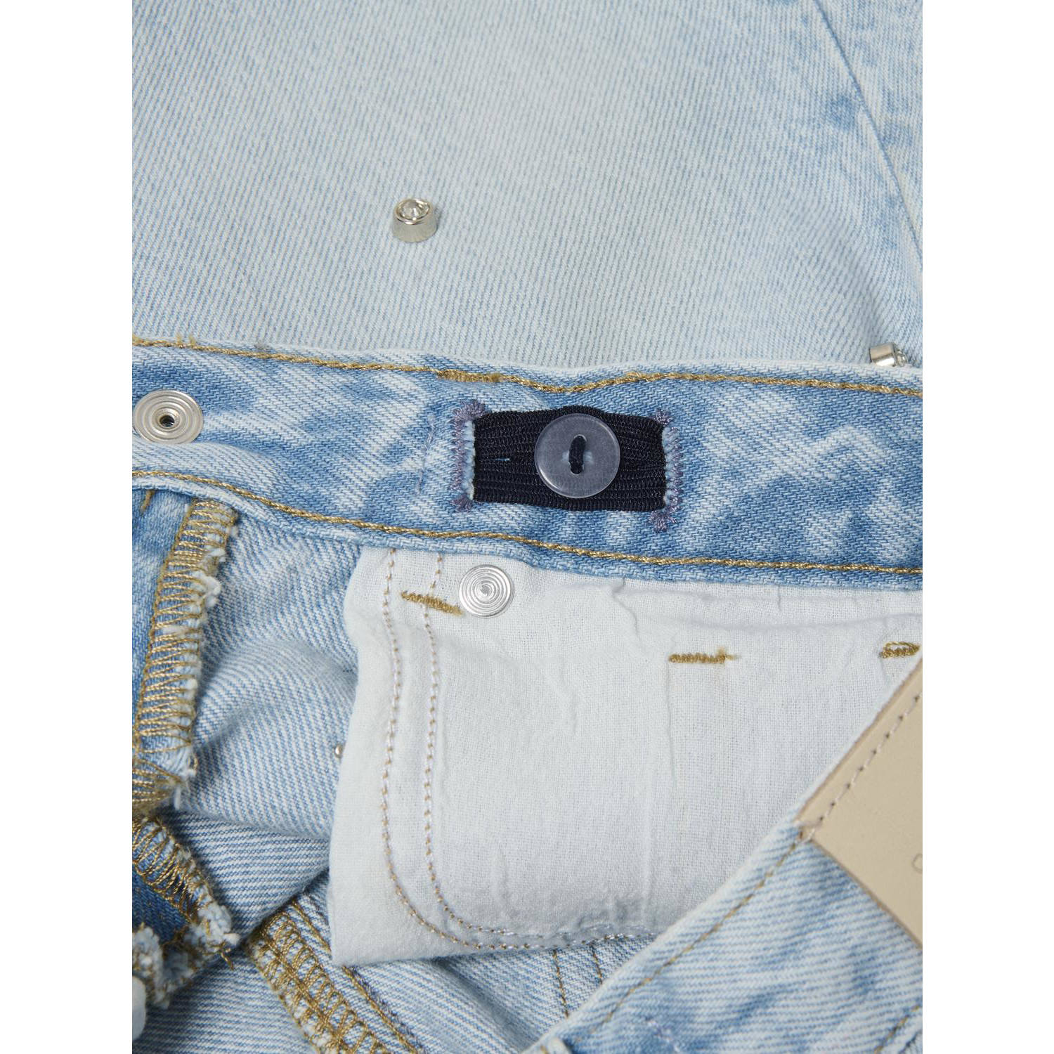 ONLY KIDS GIRL loose denim short light blue denim
