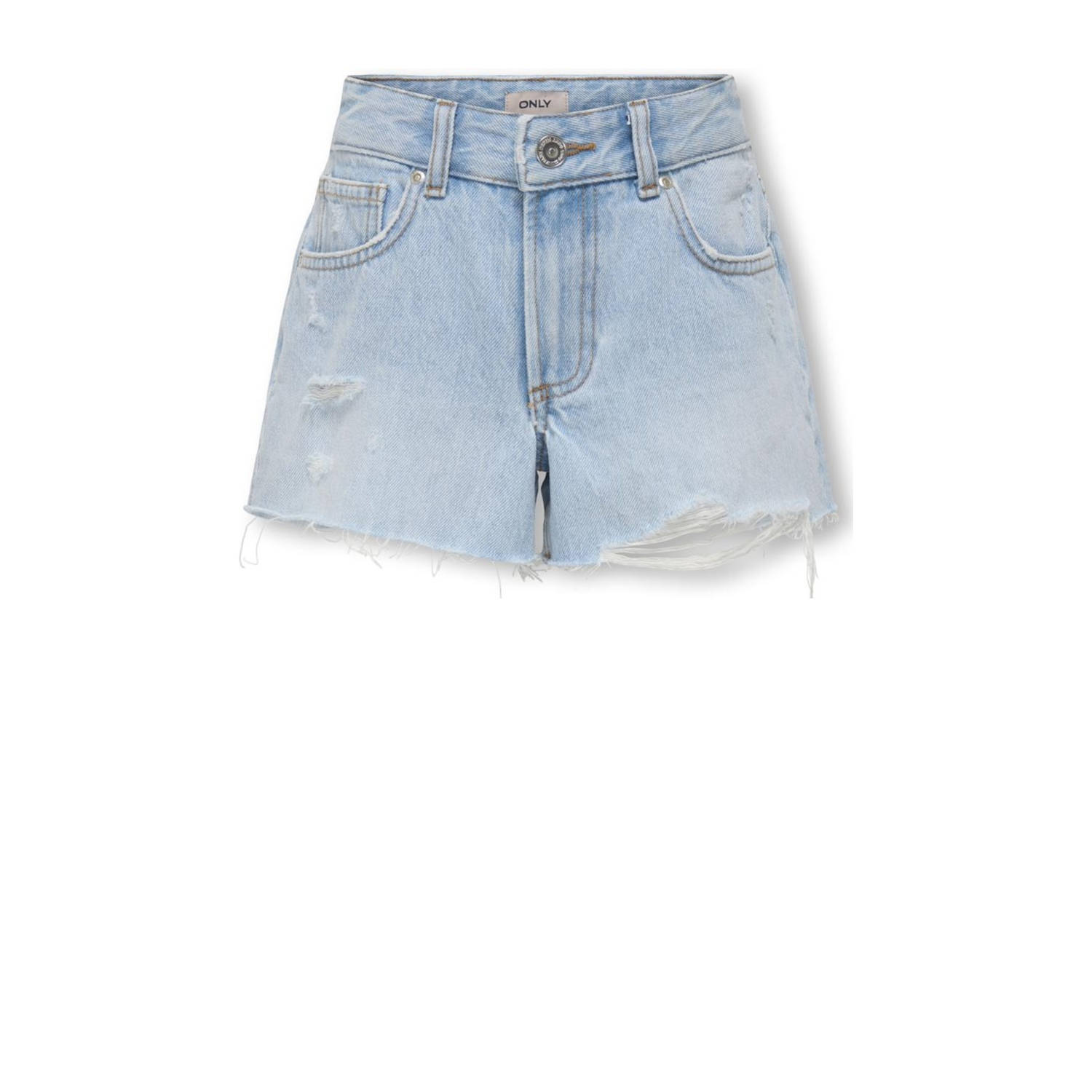 ONLY KIDS GIRL regular denim short light blue denim