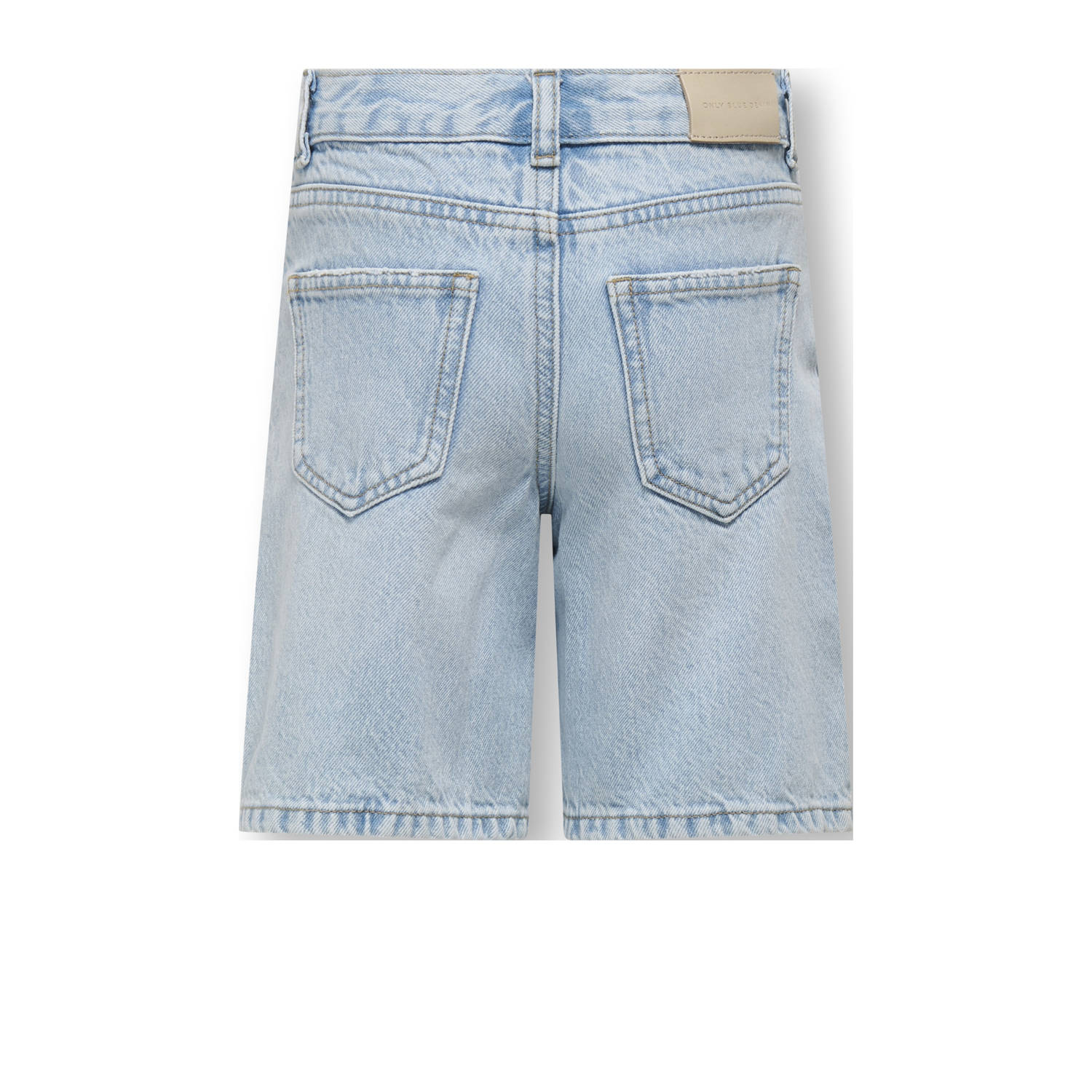 ONLY KIDS GIRL loose denim short light blue denim
