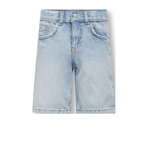 KIDS ONLY GIRL loose denim short light blue denim afbeelding