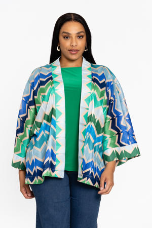 vest blauw
