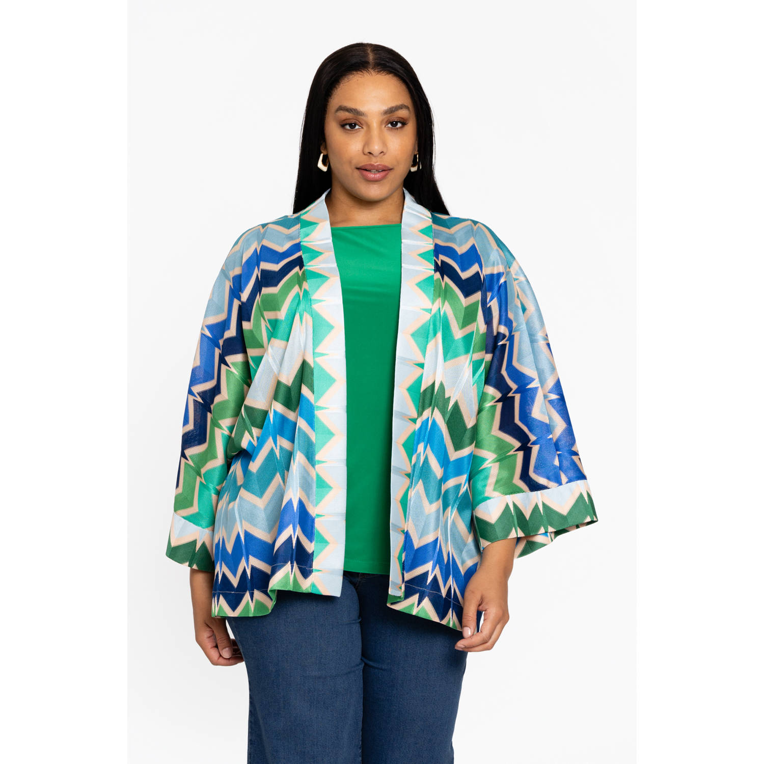 YOEK vest blauw