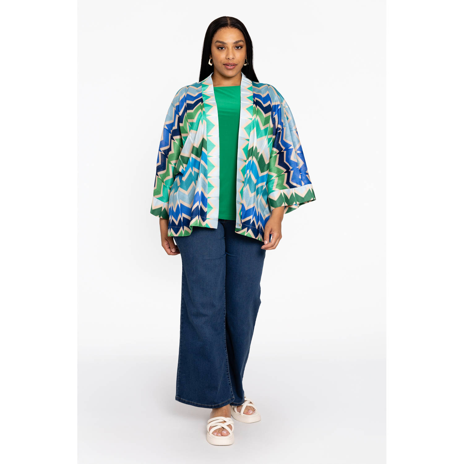 YOEK vest blauw