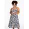 YOEK jurk met print Plus Size - wit
