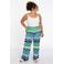 YOEK wide leg regular waist broek blauw