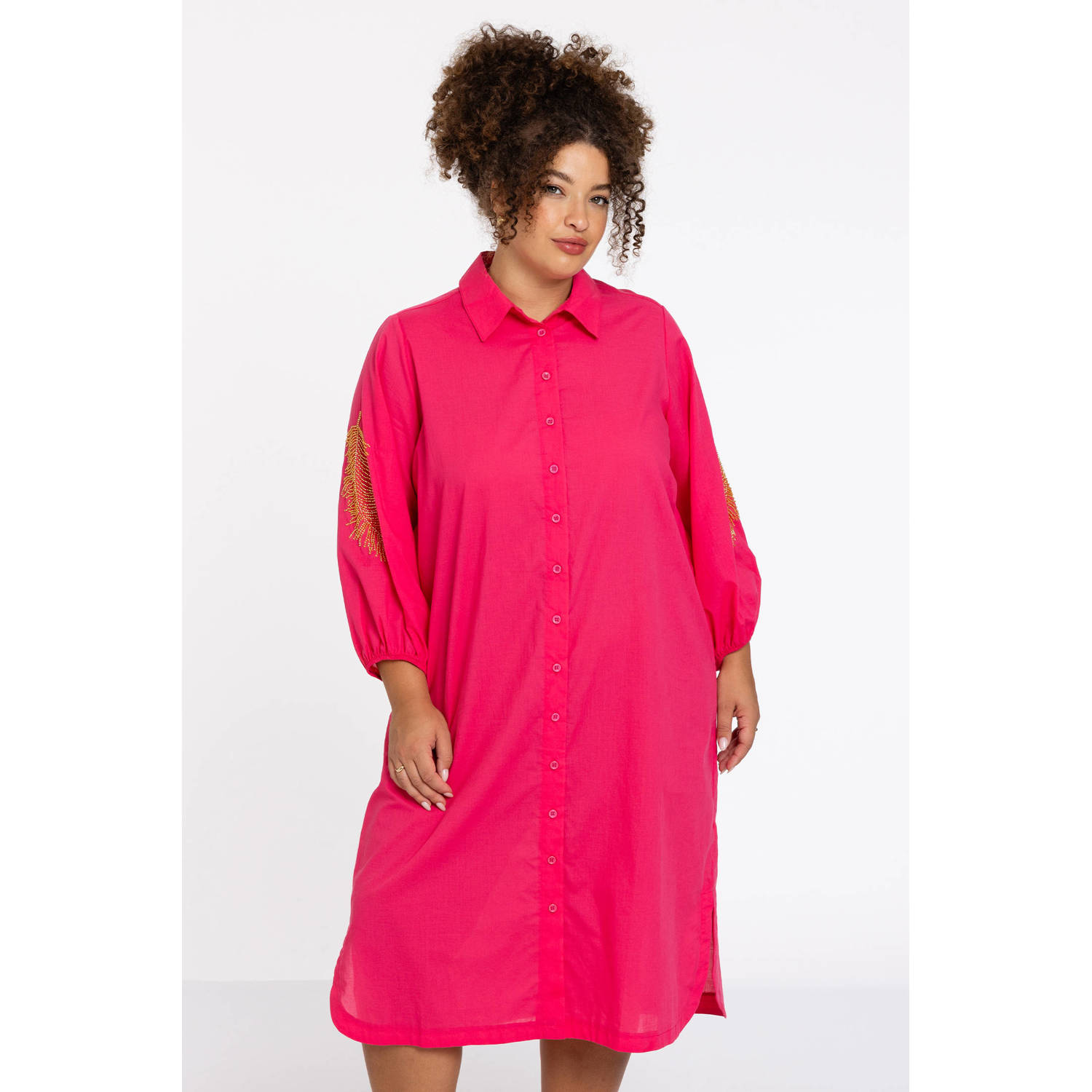 YOEK blousejurk roze