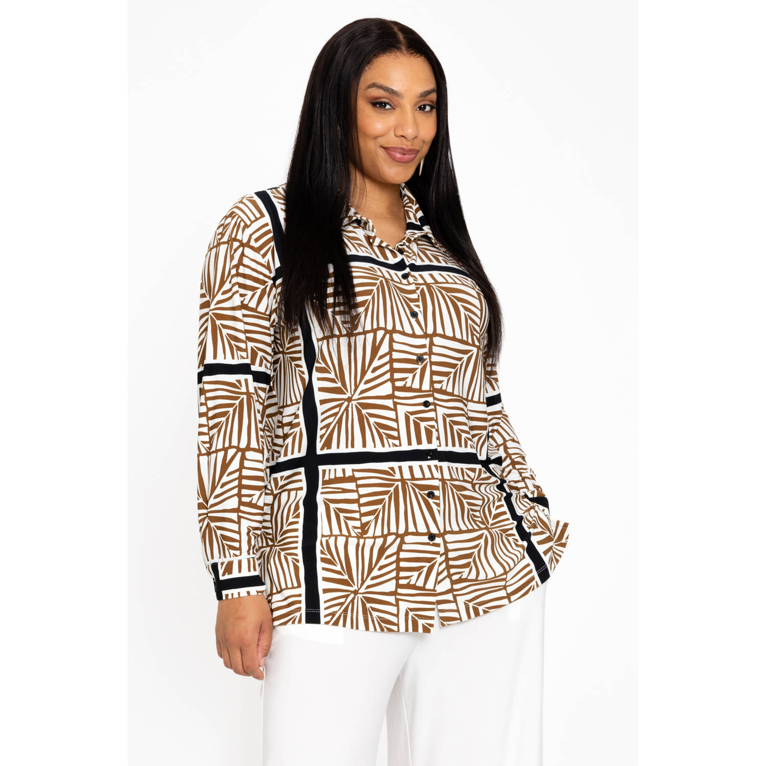 YOEK blouse beige
