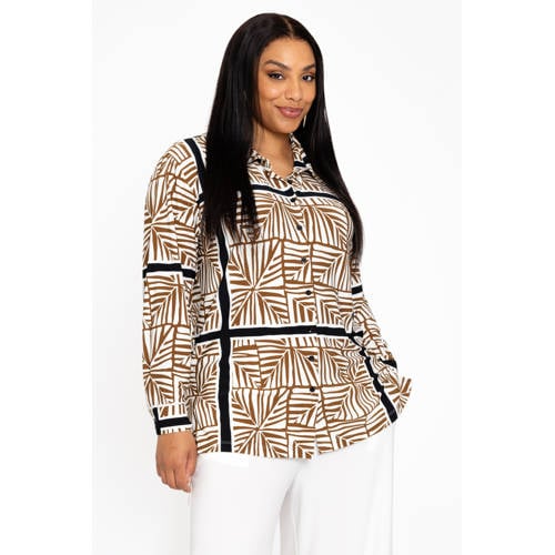 YOEK blouse beige afbeelding