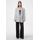 PIECES oversized blazer grijs
