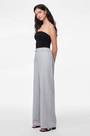thumbnail: PIECES wide leg high waist broek