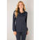 Base Level blouse travelstof donkerblauw