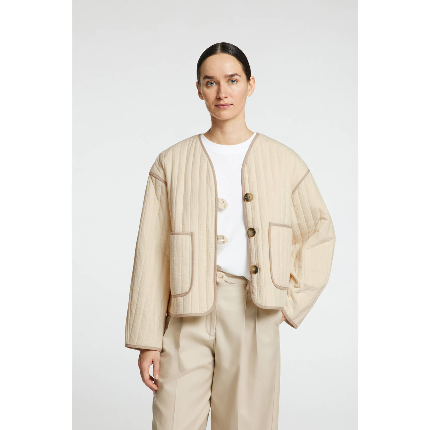 SELECTED FEMME jasje beige