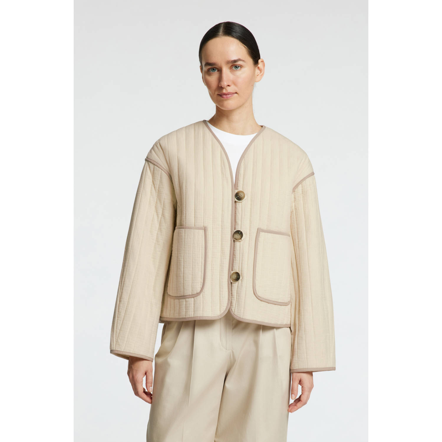 SELECTED FEMME jasje beige