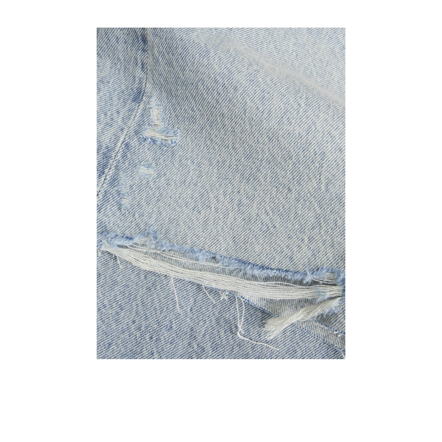 JJXX regular waist bermuda short light blue denim