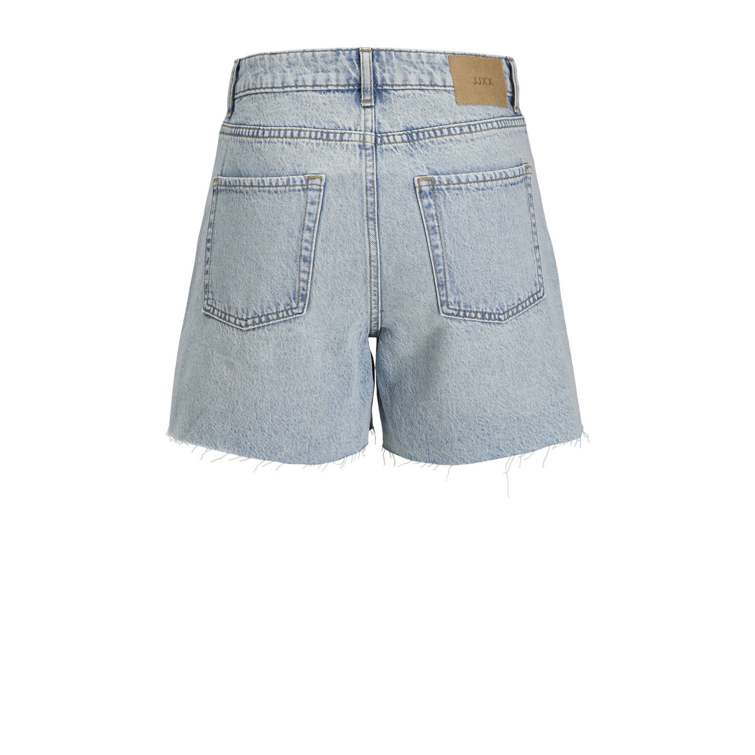 JJXX regular waist bermuda short light blue denim