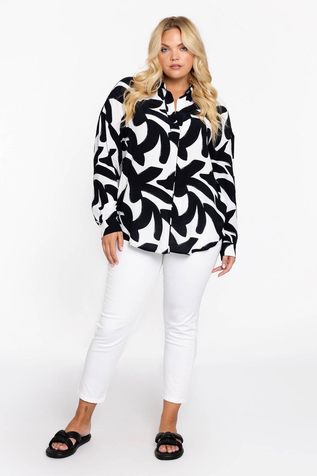 YOEK blousetop zwart
