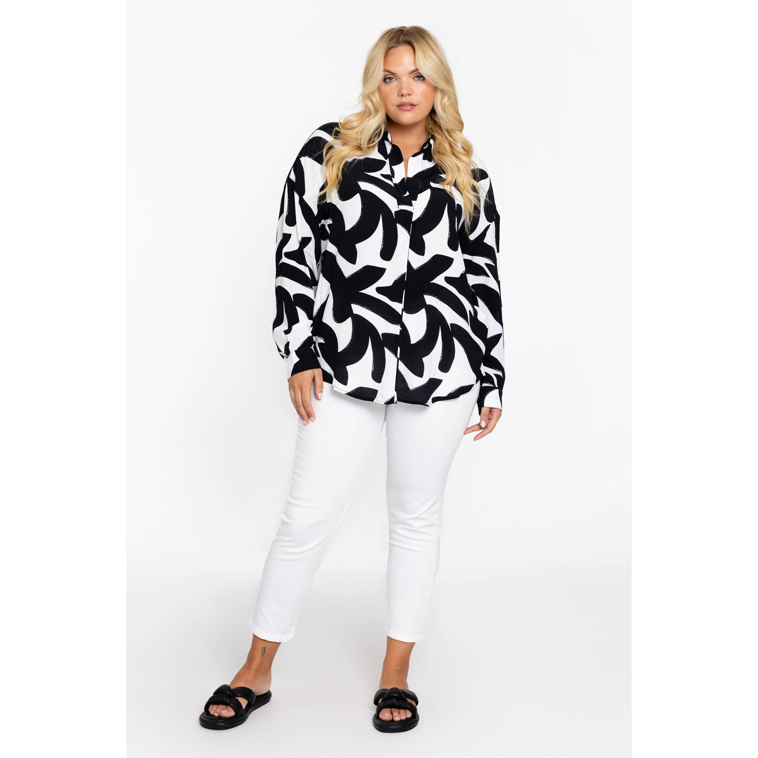 YOEK blousetop zwart