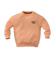 thumbnail: Z8 mini sweater Cosimo met backprint lichtoranje