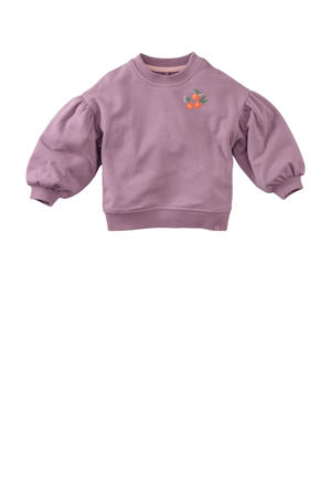 sweater Venetia met pofmouwen lila