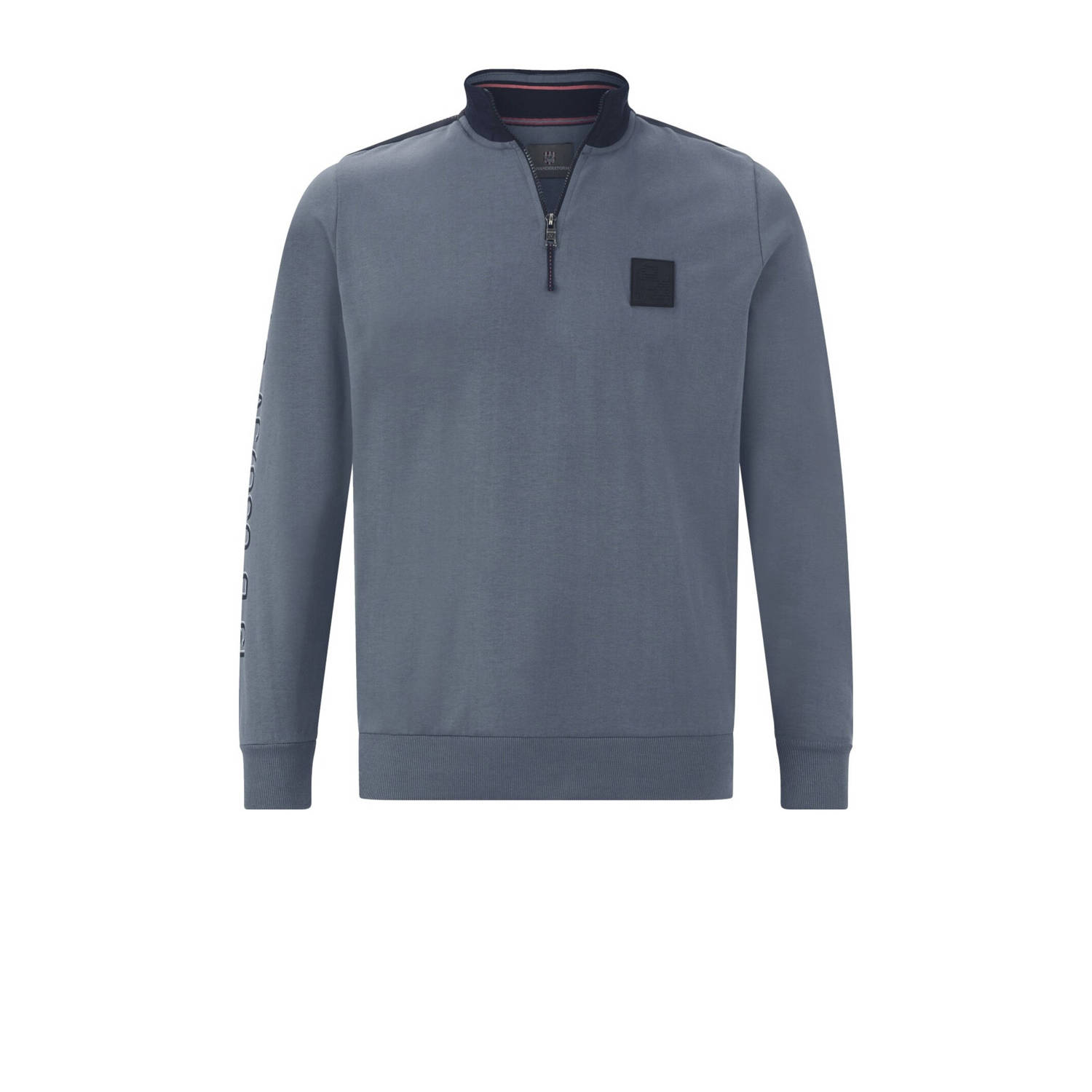Jan Vanderstorm sweater JORDEBENK Plus Size blauw