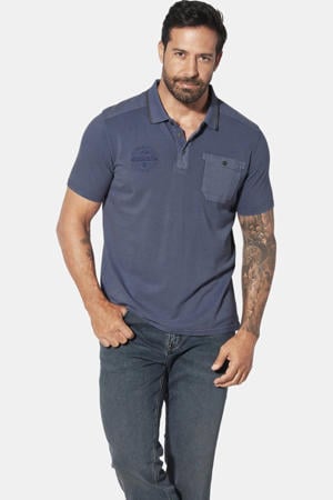 polo Plus Size GUNHELM blauw