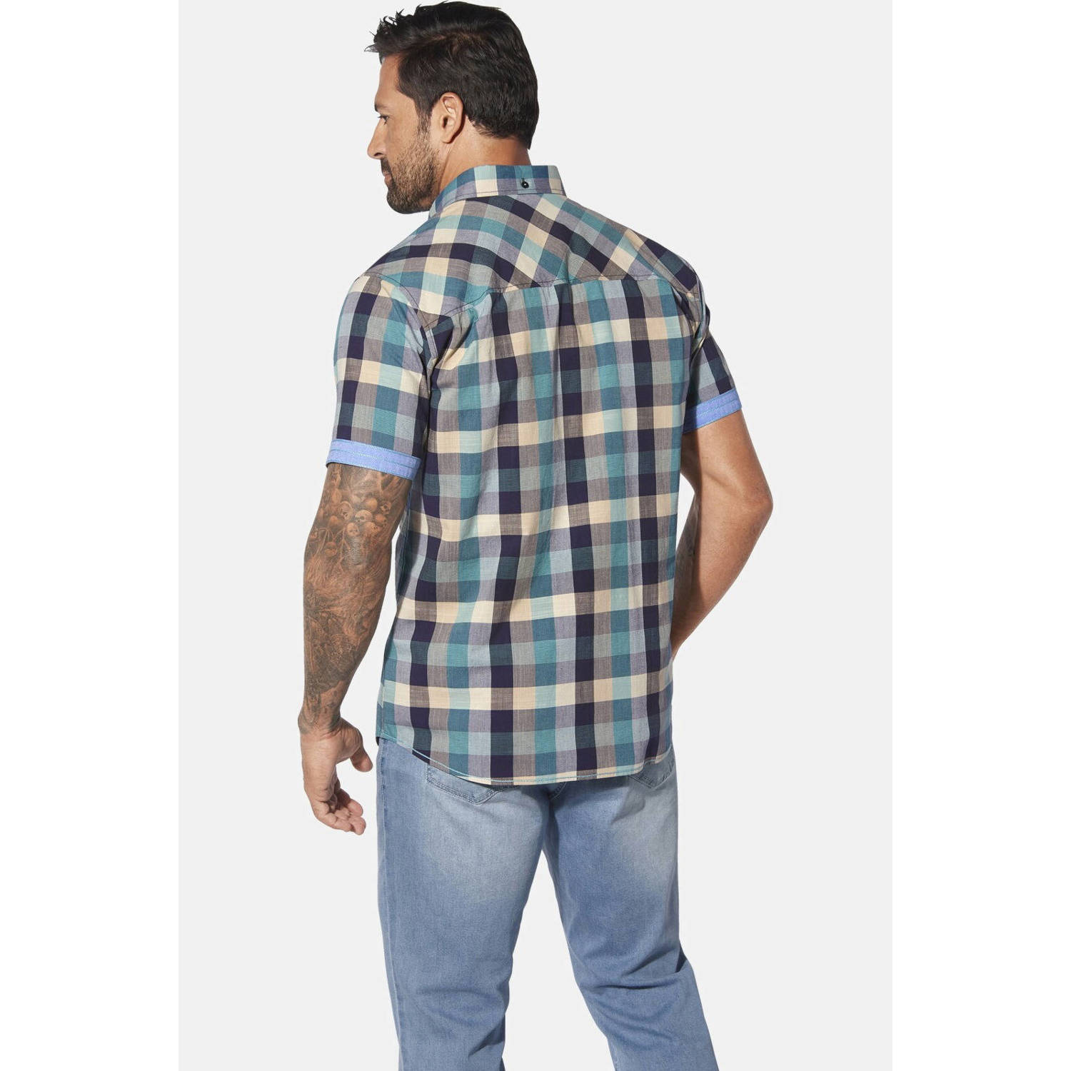 Jan Vanderstorm casual overhemd multi