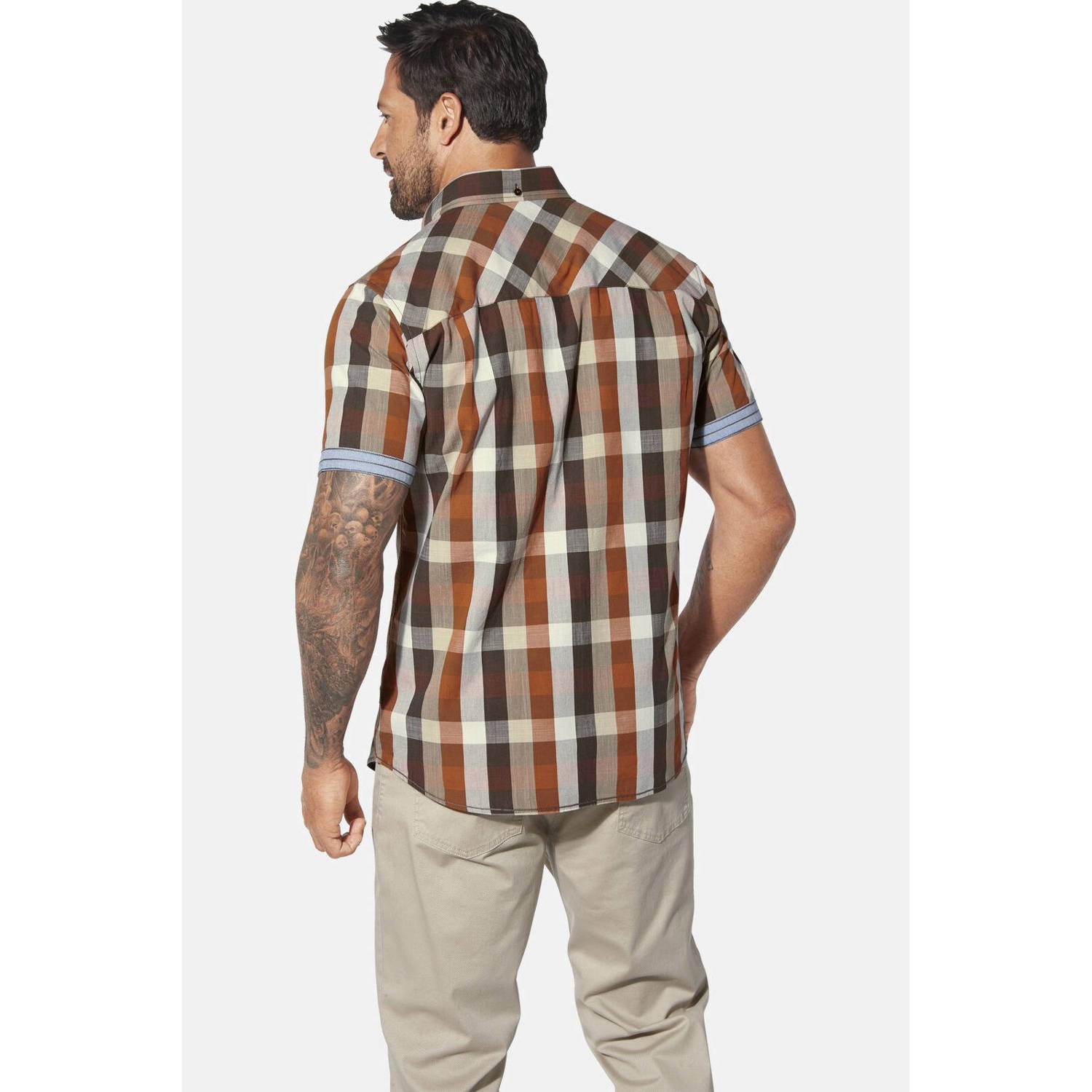 Jan Vanderstorm casual overhemd multi