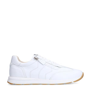 leren sneakers wit