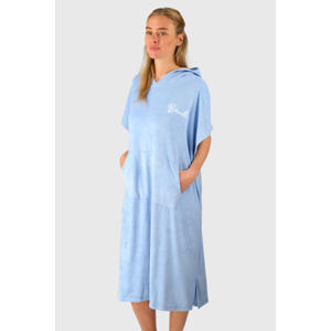 poncho lichtblauw