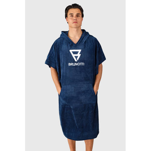 Brunotti poncho donkerblauw afbeelding