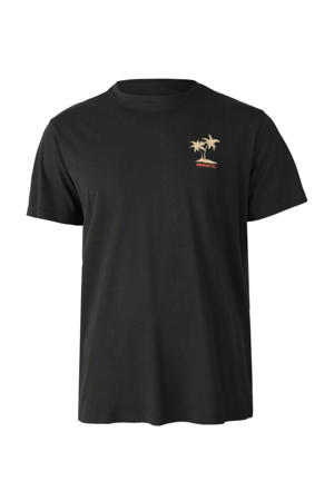 outdoor T-shirt zwart