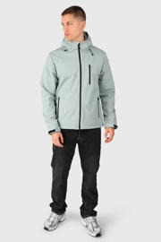 thumbnail: Brunotti outdoor softshell jas grijsblauw