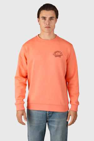 outdoor sweater oranje