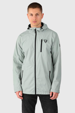 outdoor jas grijsgroen