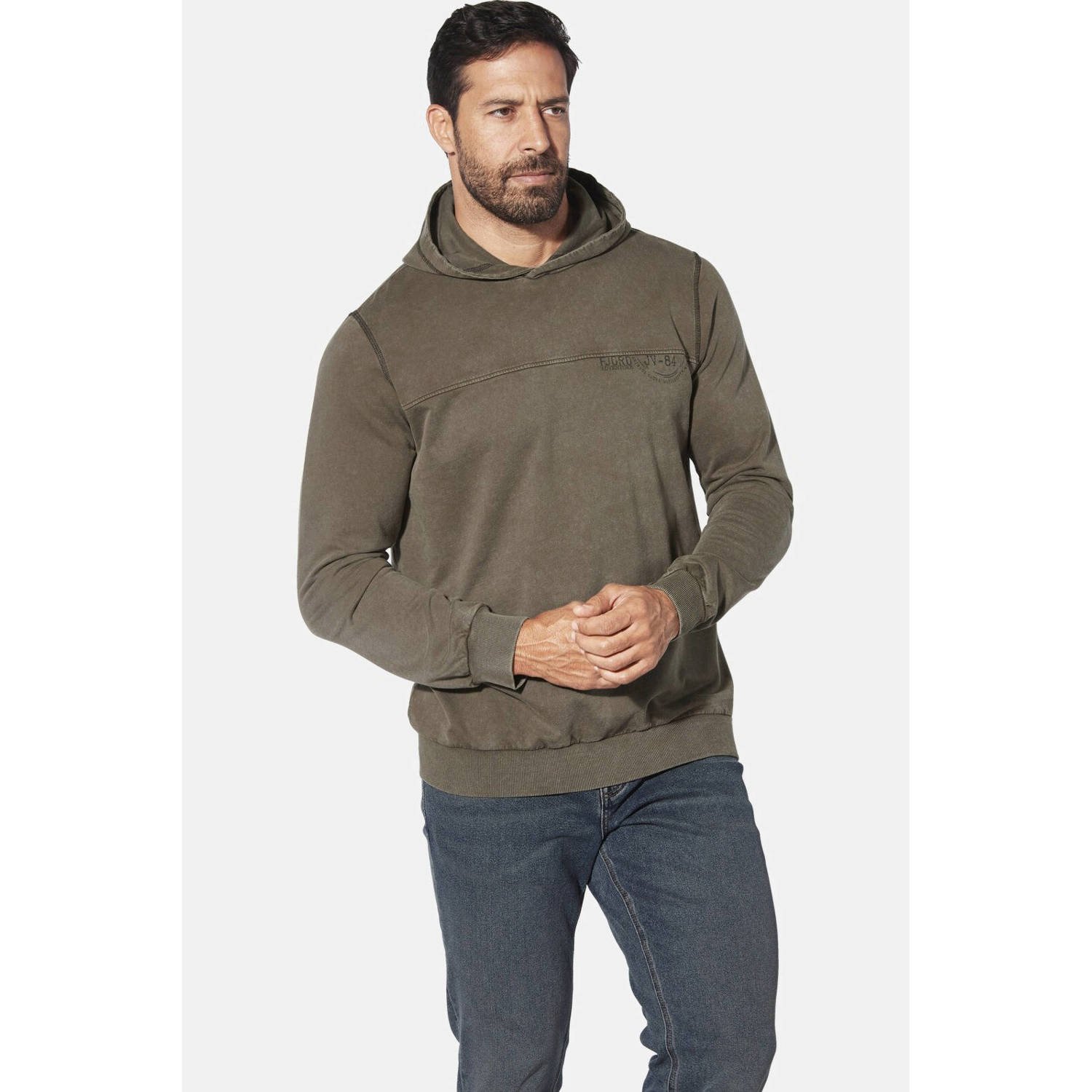 Jan Vanderstorm hoodie bruin