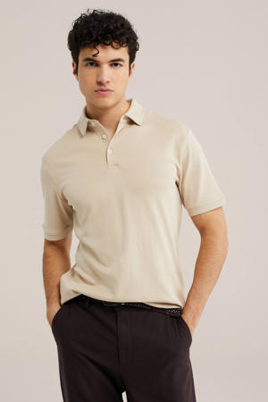 slim polo beige