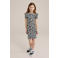 WE Fashion bodycon jurk zwart/wit
