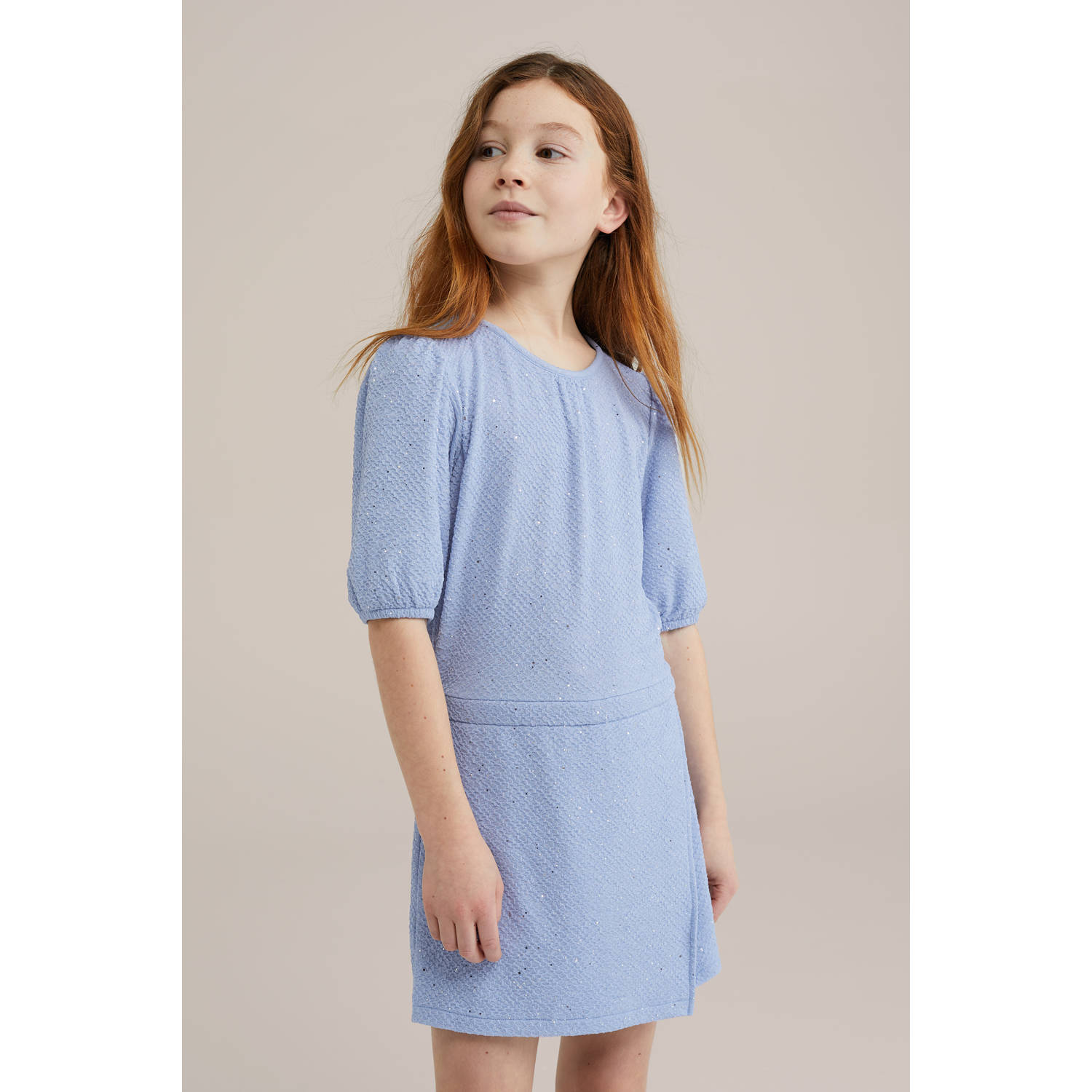 WE Fashion playsuit lichtblauw