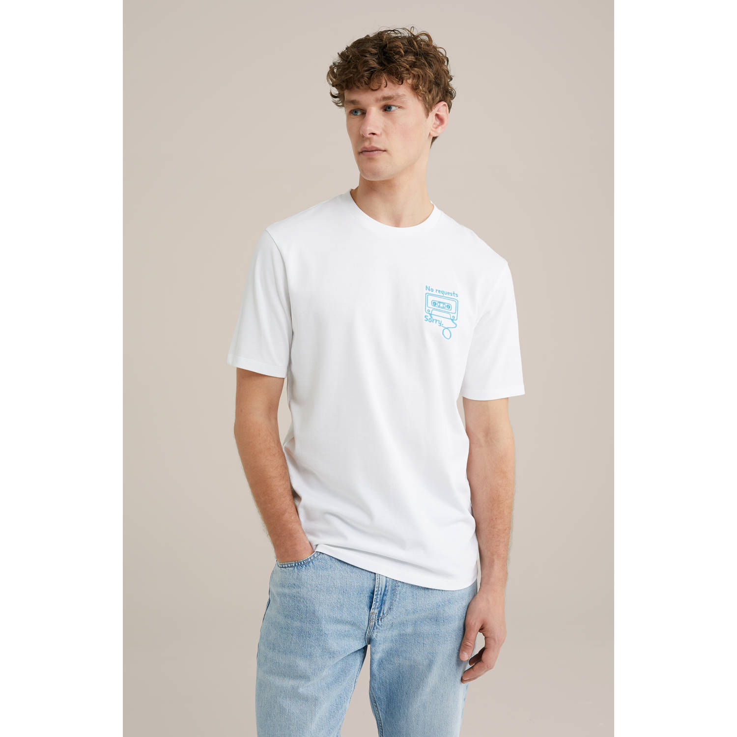 WE Fashion T-shirt wit