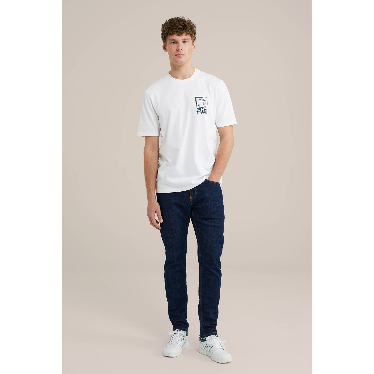 WE Fashion T-shirt wit