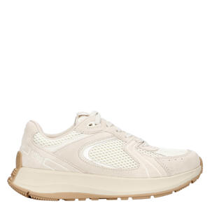   suède sneakers ecru
