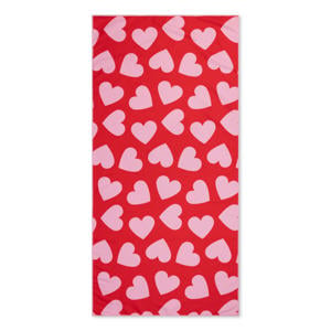 kinderstrandlaken (135x65 cm) Rood