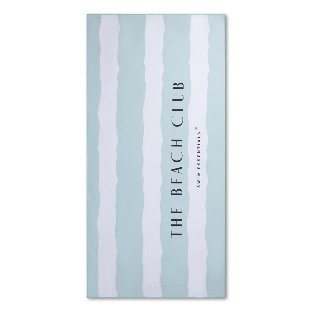 Swim Essentials strandlaken The Beach Club (180x90 cm) Blauw