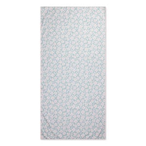 strandlaken Green Flowers (180x90 cm) Groen/Roze