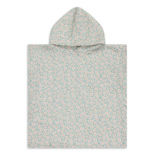 Swim Essentials strandponcho Green Flowers (hydrofiel) (52×52 cm) afbeelding
